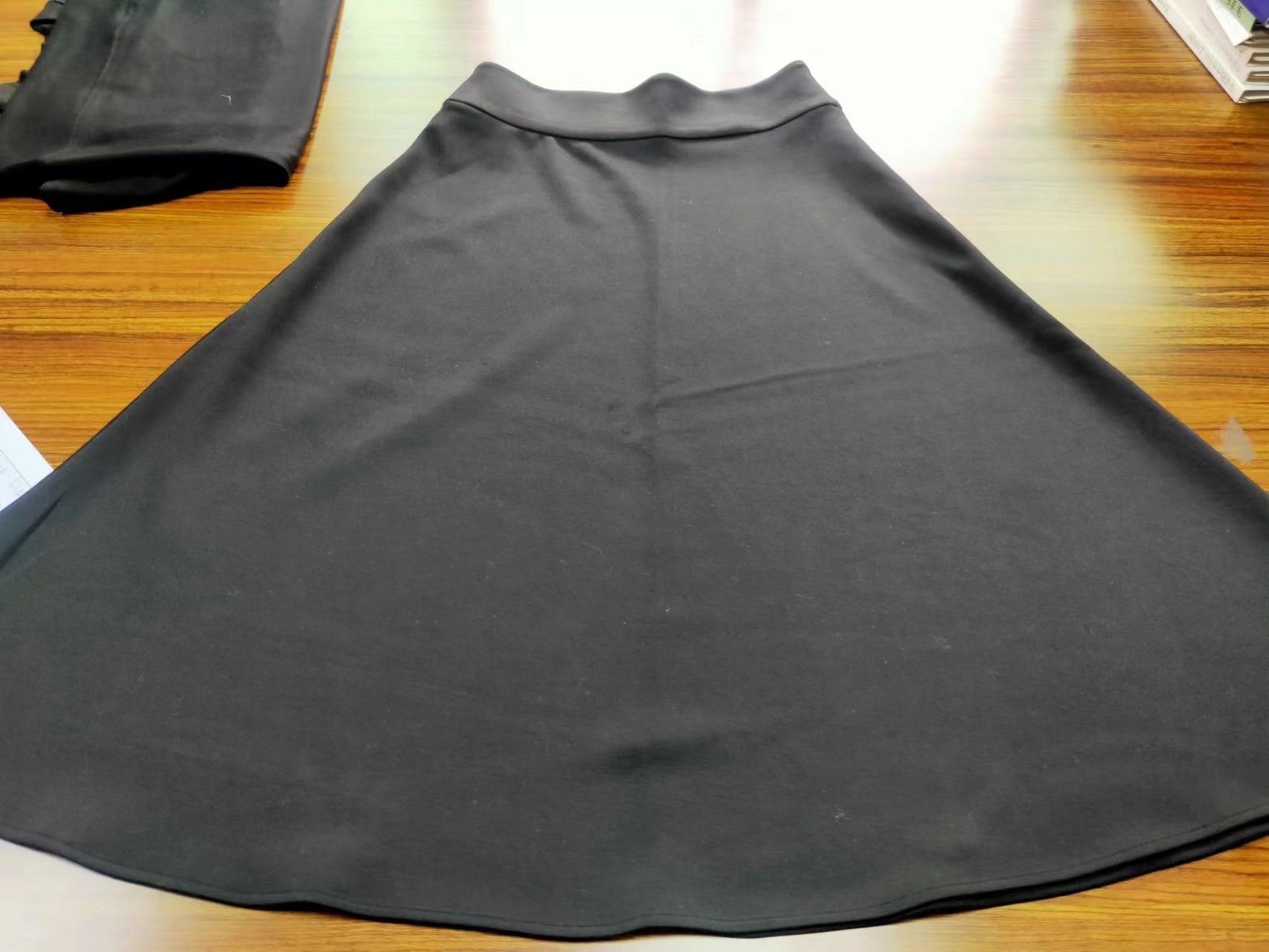 Black A-Line Skirt