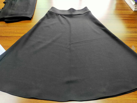 Black A-Line Skirt