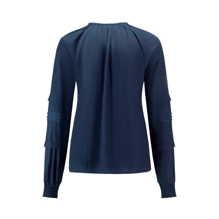 Dark Navy With Raglan Sleeves Top