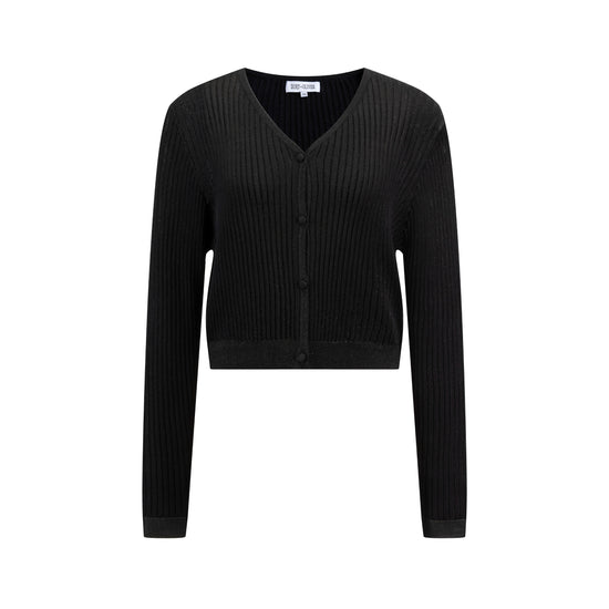 Black Metalic Cardigan