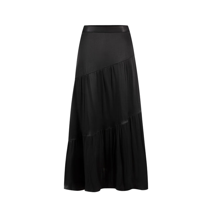 Silk Layered Skirt