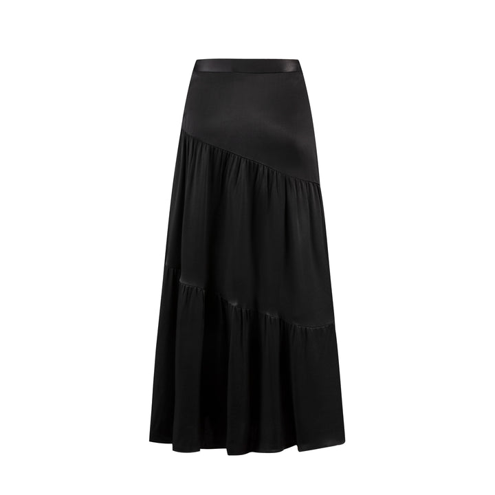 Silk Layered Skirt