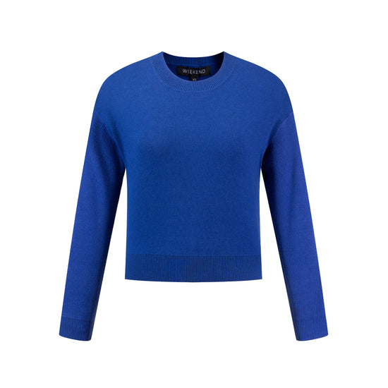 Royal Blue Knit Top