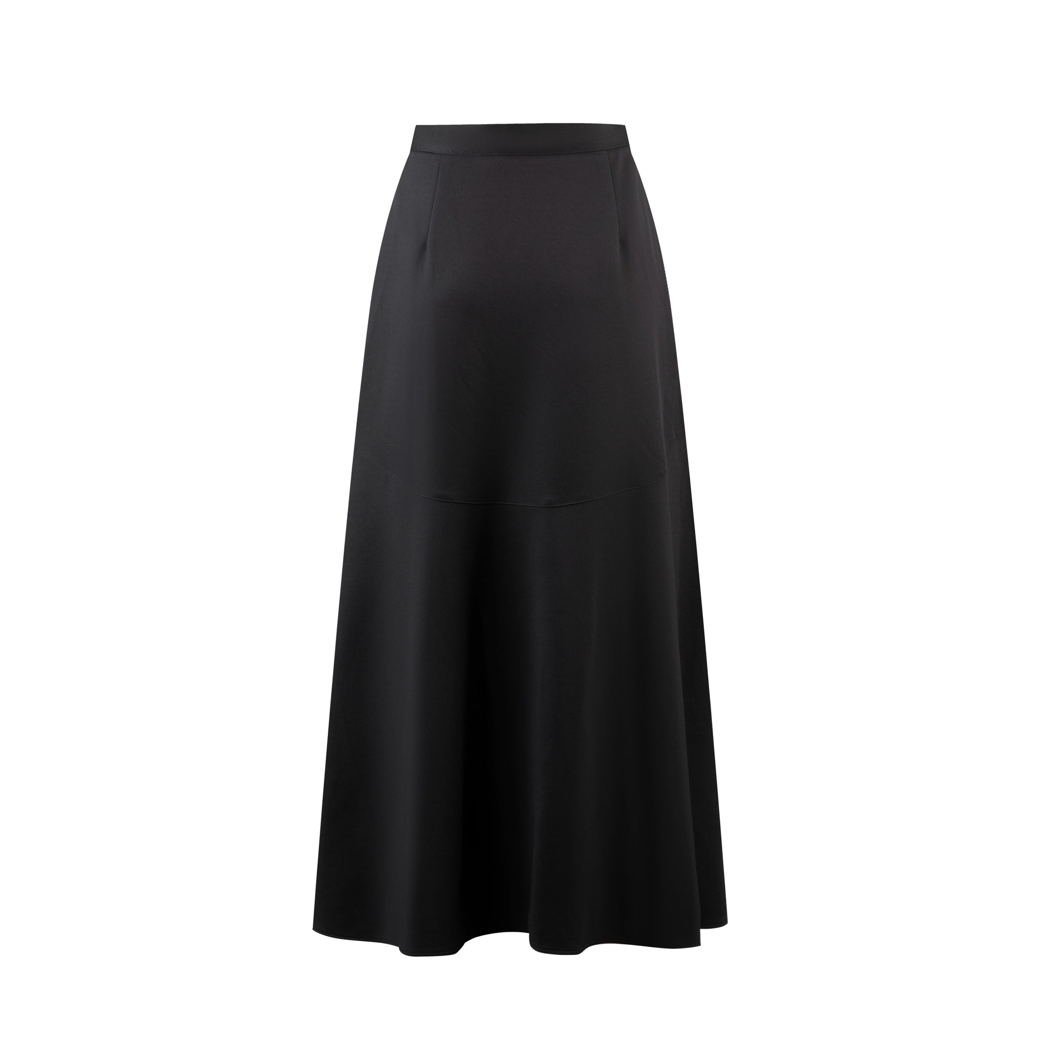 Black Wrap Skirt