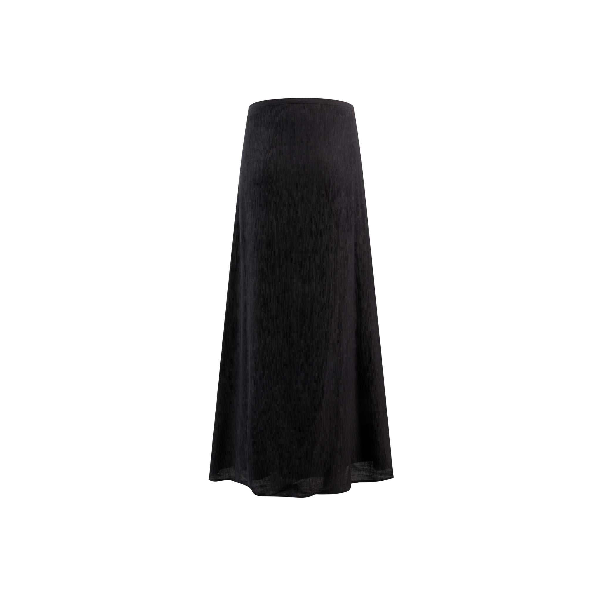 Black Chiffon Skirt - TW4274ST-A