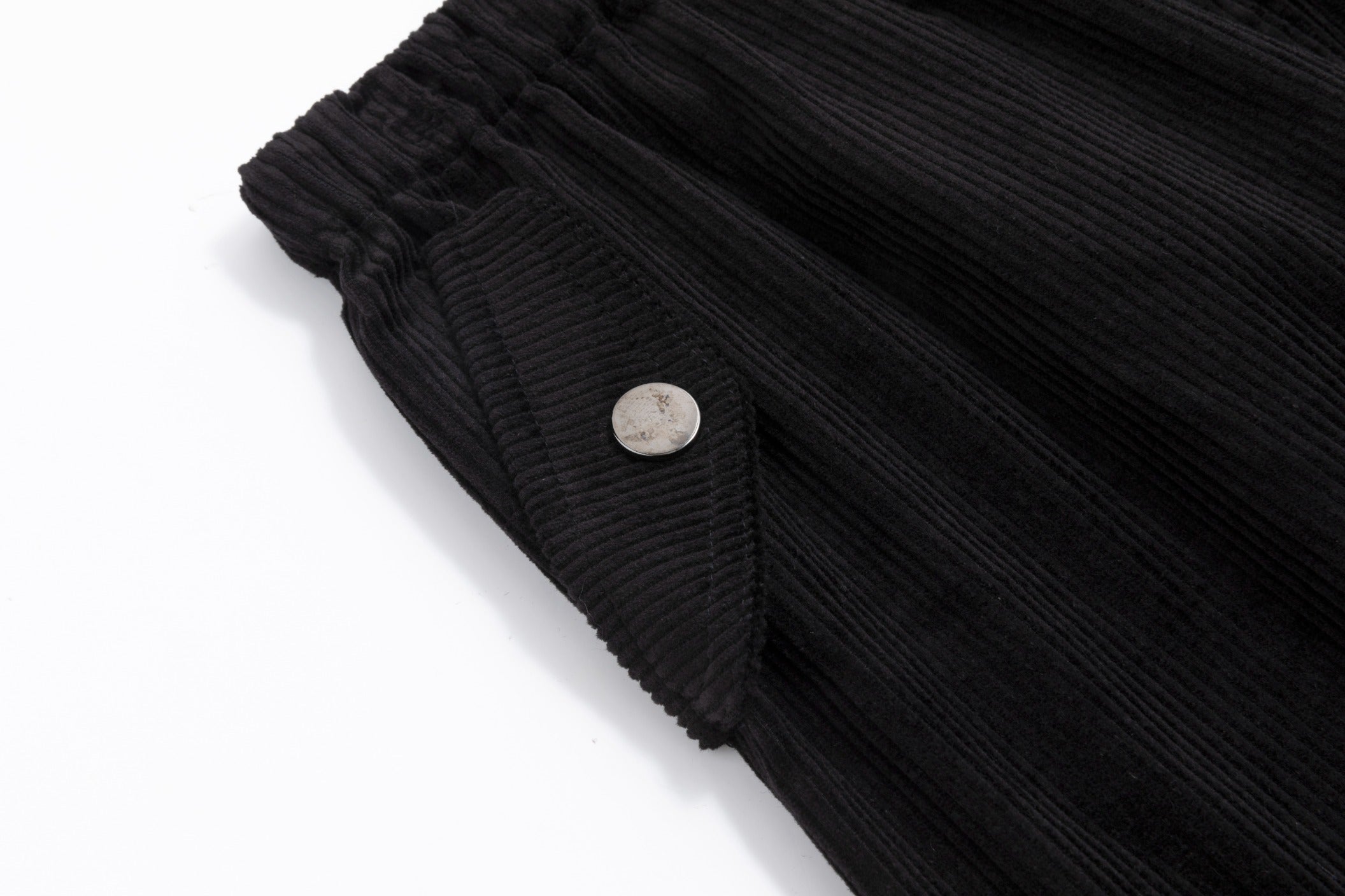 Black Cargo Pocket Skirt