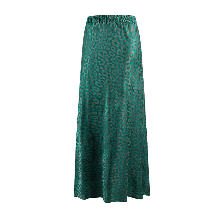 Green Animal Slip Skirt