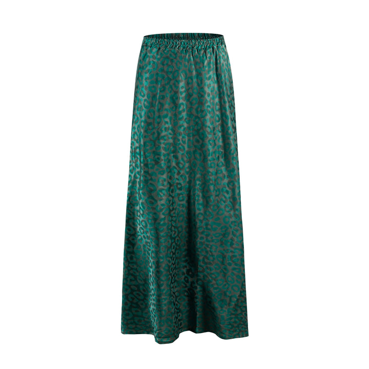 Green Animal Slip Skirt