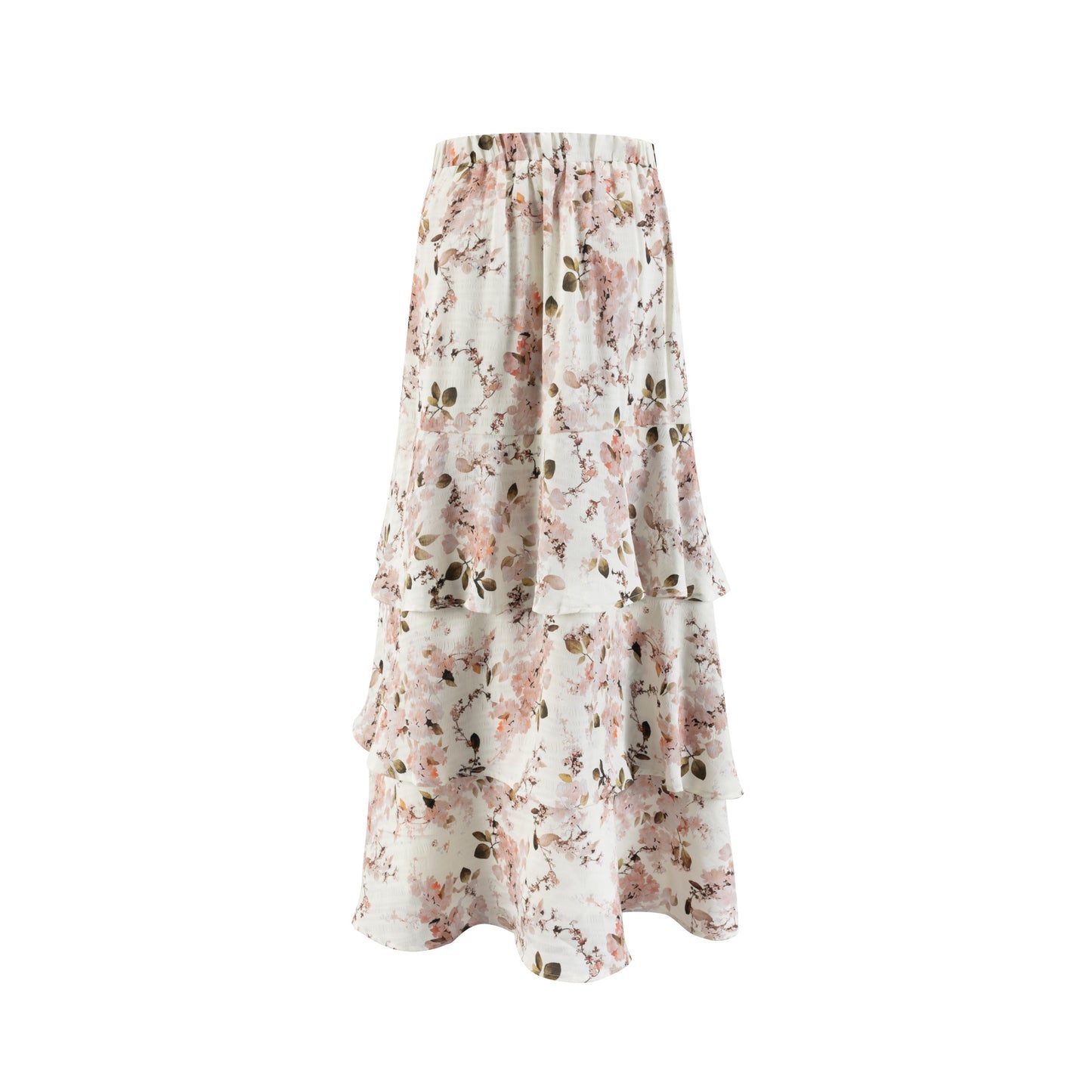 Layered Floral Skirt