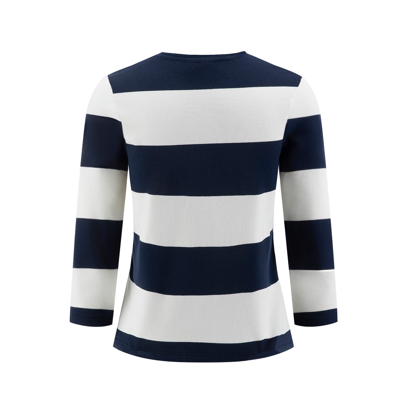 Navy/White Stripes Top