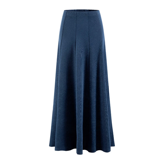 Blue Wash Acid Wash Skirt