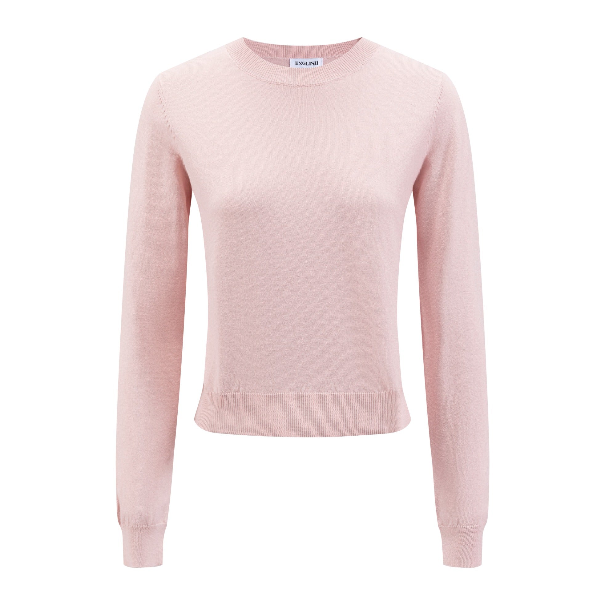 Light Pink Knit Crewneck