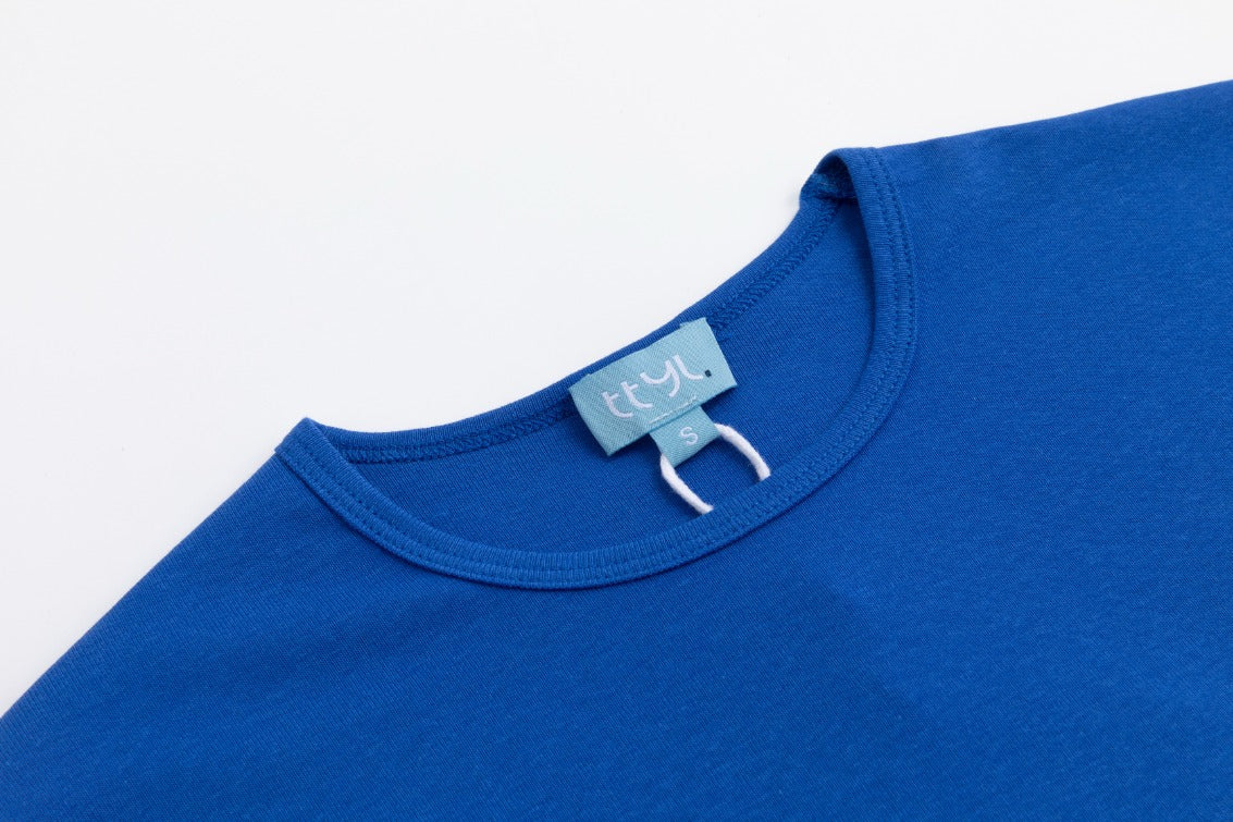 Basic Solid T-Shirt - Royal Blue