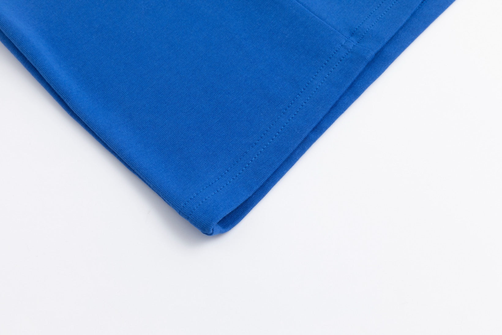 Cropped Piping Top - Royal Blue