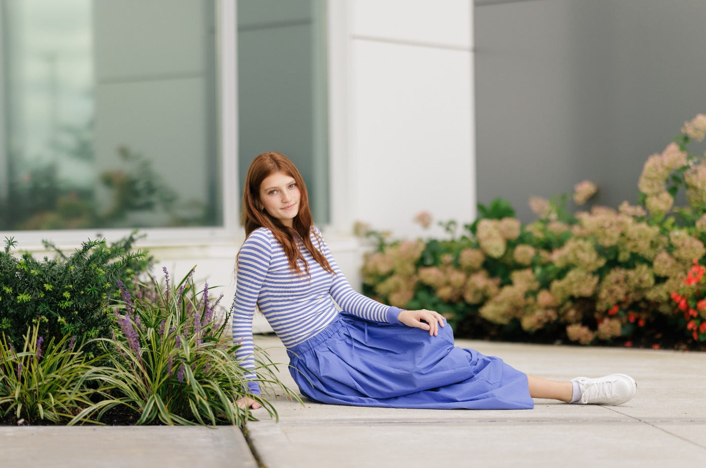 Drawstring Pocket Skirt - Lavender